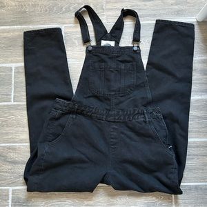black overalls